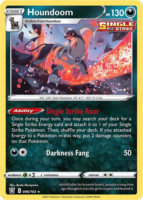 Houndoom [SWSH05: Battle Styles] 096/163