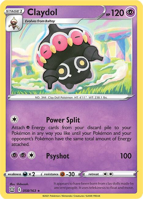 Claydol [SWSH05: Battle Styles] 058/163