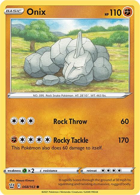 Onix [SWSH05: Battle Styles] 068/163