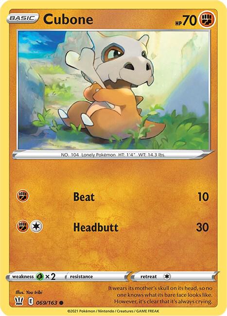 Cubone [SWSH05: Battle Styles] 069/163