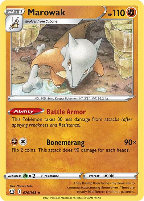 Marowak [SWSH05: Battle Styles] 070/163