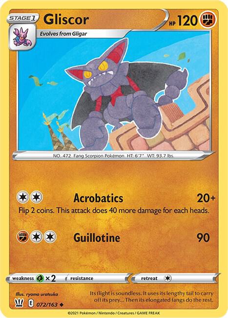 Gliscor [SWSH05: Battle Styles] 072/163