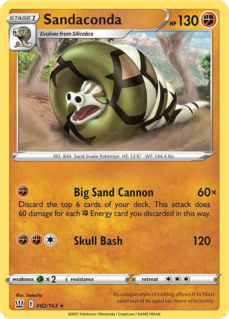 Sandaconda [SWSH05: Battle Styles] 082/163