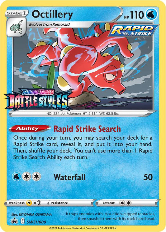 Octillery - SWSH089 (Prerelease) [SWSH: Sword & Shield Promo Cards] SWSH089