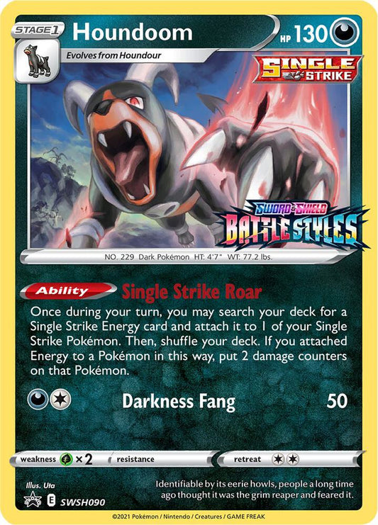 Houndoom - SWSH090 (Prerelease) [SWSH: Sword & Shield Promo Cards] SWSH090