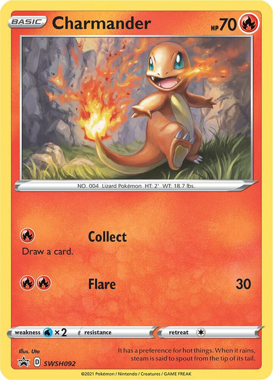 Charmander - SWSH092 [SWSH: Sword & Shield Promo Cards] SWSH092