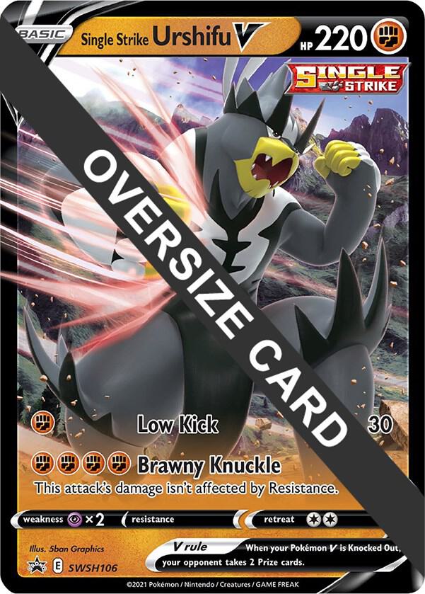 Single Strike Urshifu V - SWSH106 [Jumbo Cards] SWSH106