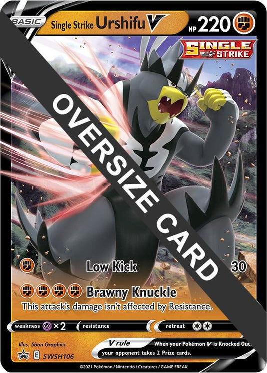 Single Strike Urshifu V - SWSH106 [Jumbo Cards] SWSH106