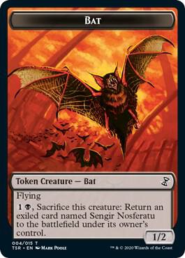 Bat Token [Time Spiral: Remastered] 4