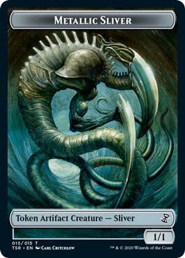 Metallic Sliver Token [Time Spiral: Remastered] 15