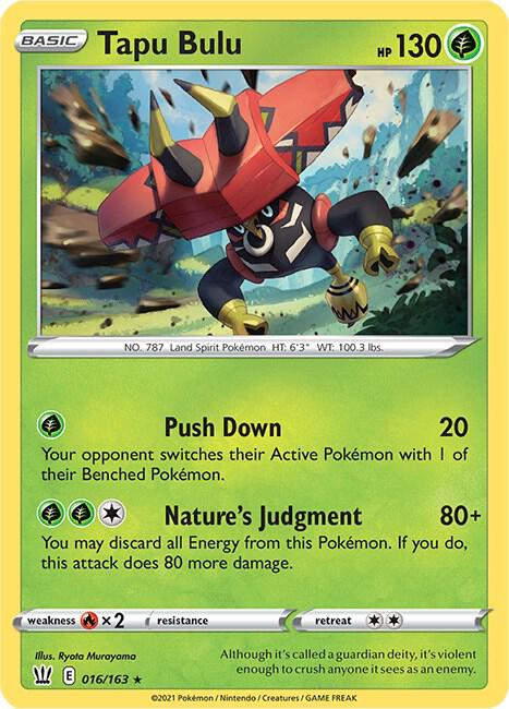 Tapu Bulu - 016/163 [Deck Exclusives] 016/163