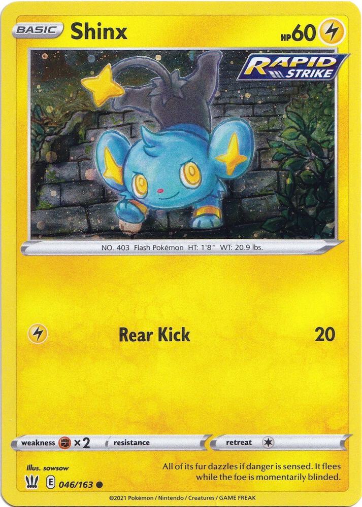 Shinx - 046/163 (Cosmos Holo) [Miscellaneous Cards & Products] 046/163