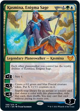 Kasmina, Enigma Sage [Strixhaven: School of Mages] 196