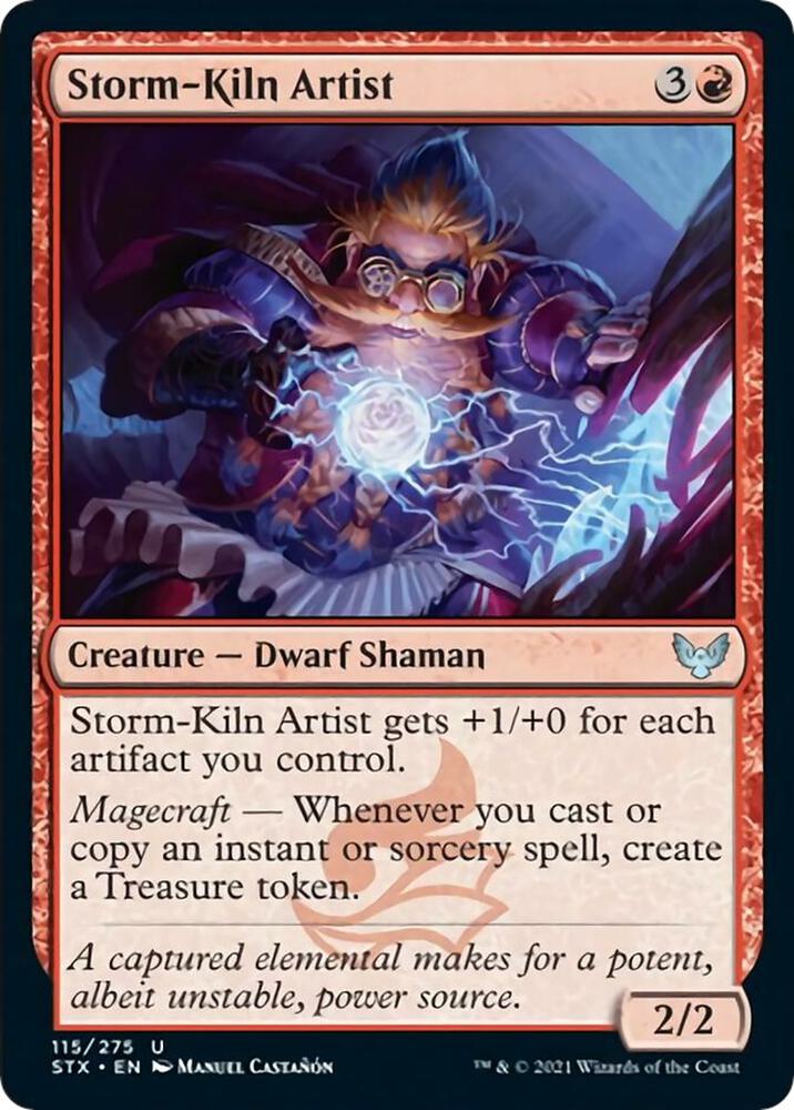 Storm-Kiln Artist [Strixhaven: School of Mages] 115