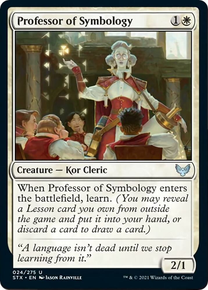 Professor of Symbology [Strixhaven: School of Mages] 24