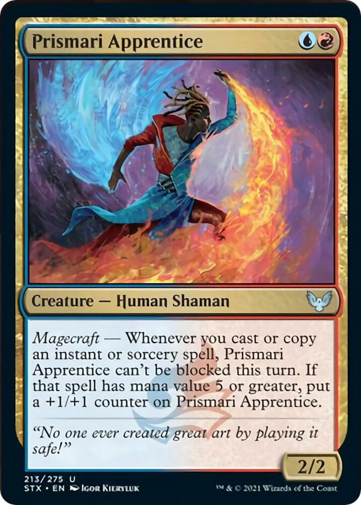 Prismari Apprentice [Strixhaven: School of Mages] 213