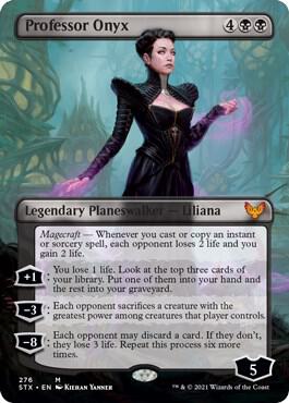 Professor Onyx (Borderless) [Strixhaven: School of Mages] 276