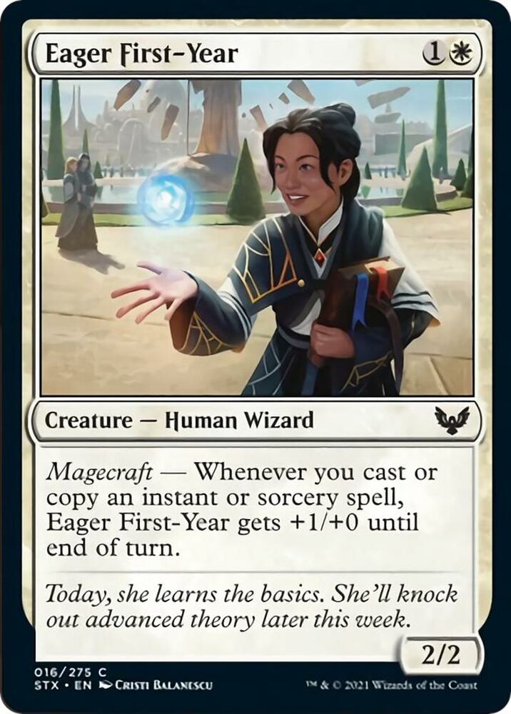 Eager First-Year [Strixhaven: School of Mages] 16