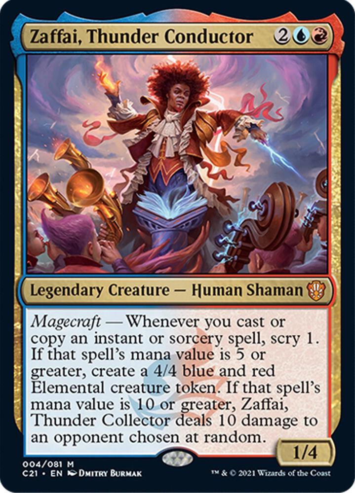 Zaffai, Thunder Conductor [Commander 2021] 4