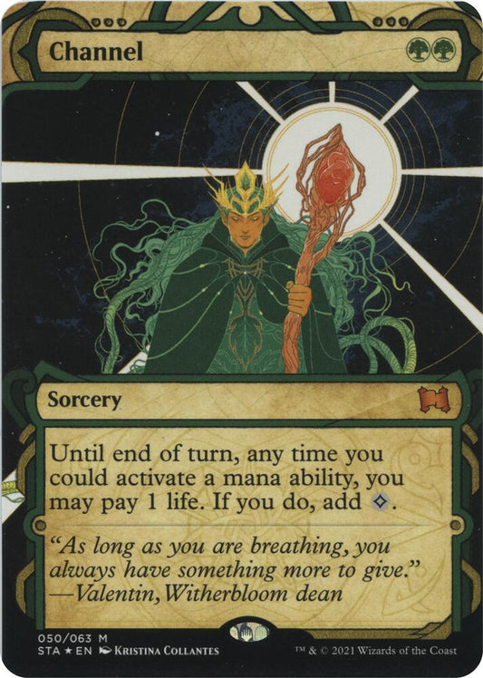 Channel (Foil Etched) [Strixhaven: Mystical Archive] 50