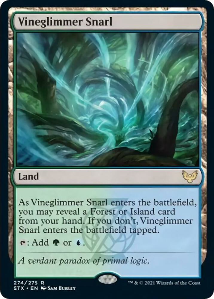 Vineglimmer Snarl [Strixhaven: School of Mages] 274