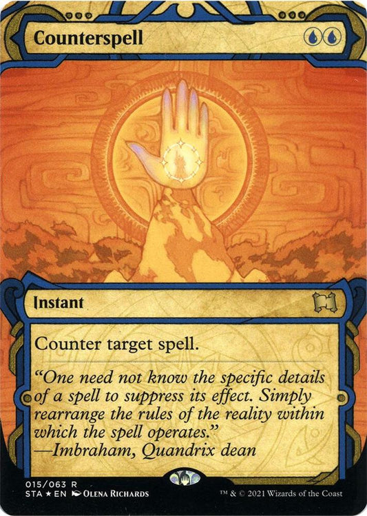 Counterspell (Foil Etched) [Strixhaven: Mystical Archive] 15