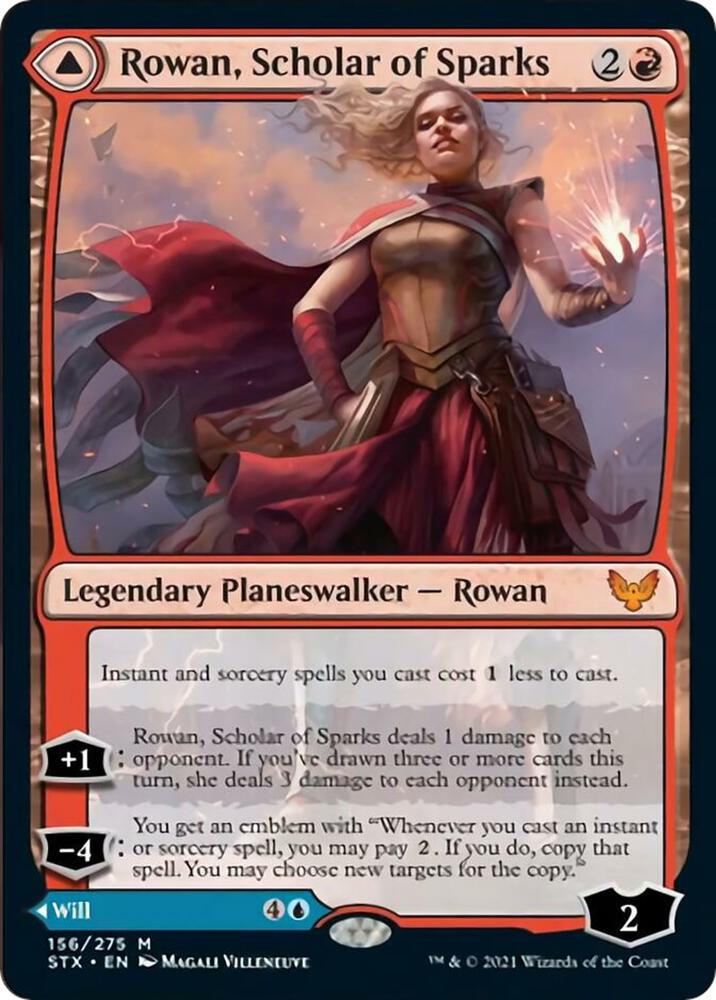 Rowan, Scholar of Sparks [Strixhaven: School of Mages] 156