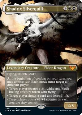 Shadrix Silverquill (Borderless) [Strixhaven: School of Mages] 280