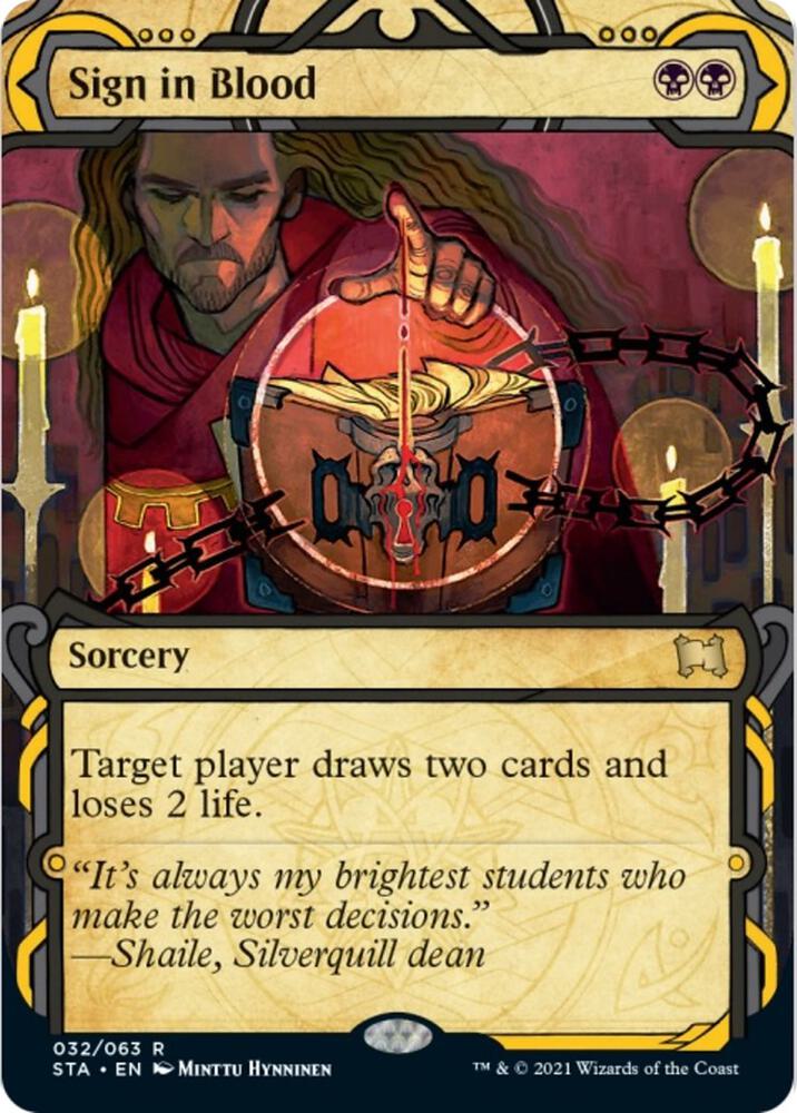 Sign in Blood [Strixhaven: Mystical Archive] 32