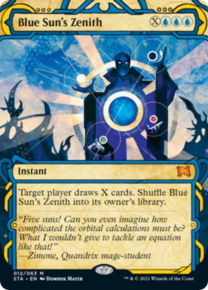 Blue Sun's Zenith [Strixhaven: Mystical Archive] 12