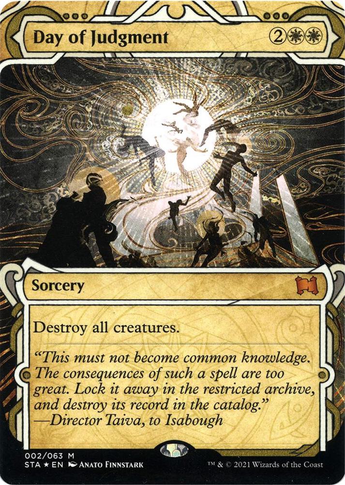 Day of Judgment (Foil Etched) [Strixhaven: Mystical Archive] 2