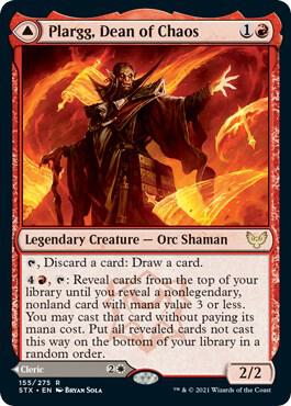 Plargg, Dean of Chaos [Strixhaven: School of Mages] 155