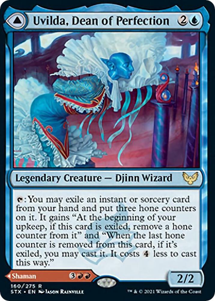 Uvilda, Dean of Perfection [Strixhaven: School of Mages] 160
