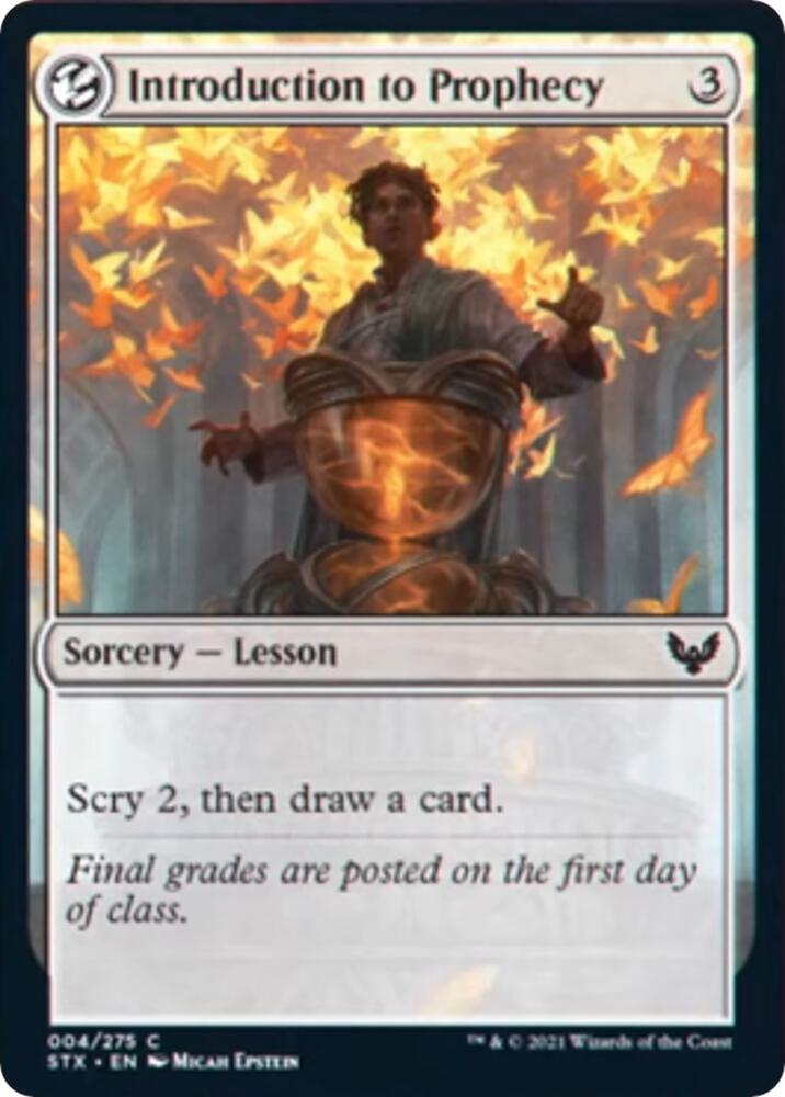 Introduction to Prophecy [Strixhaven: School of Mages] 4