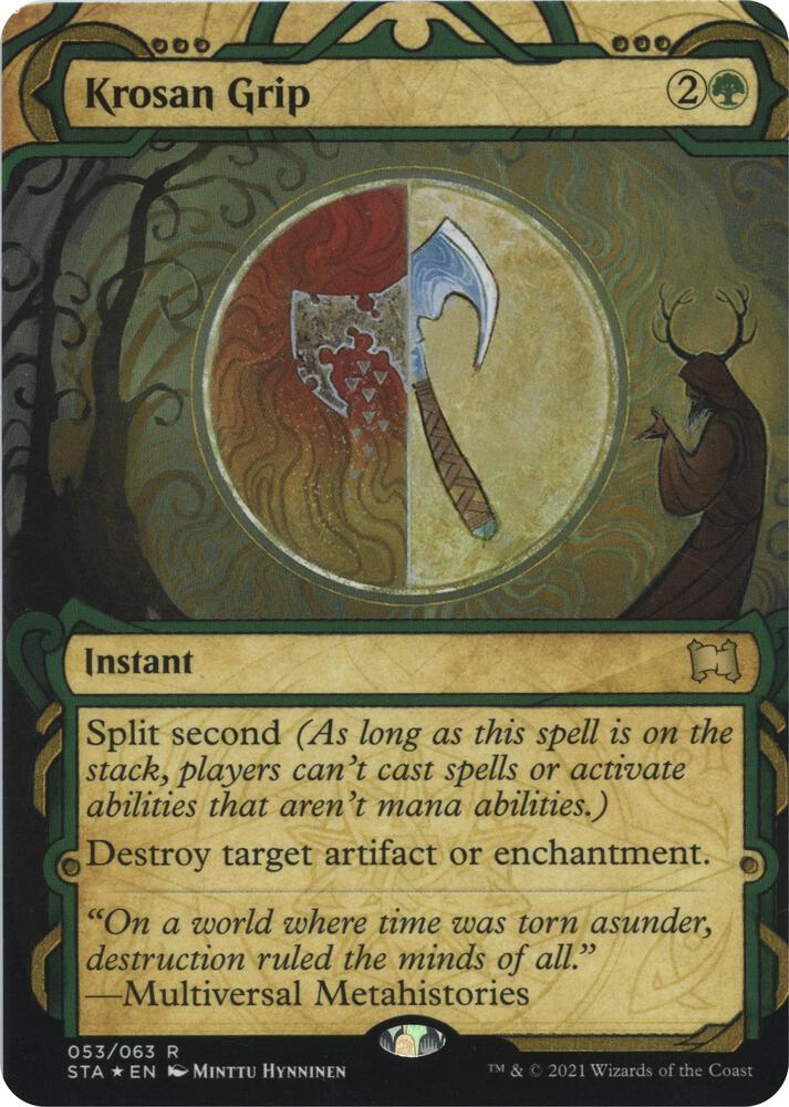Krosan Grip (Foil Etched) [Strixhaven: Mystical Archive] 53