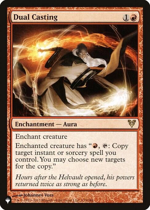Dual Casting [The List Reprints] 133/244