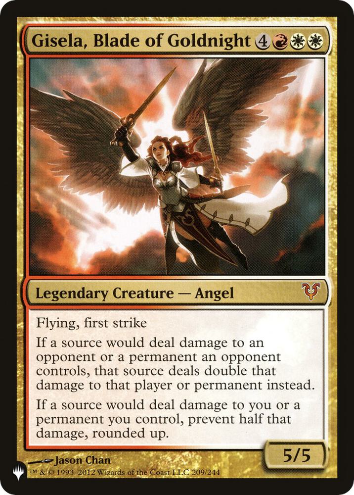 Gisela, Blade of Goldnight [The List Reprints] 209/244