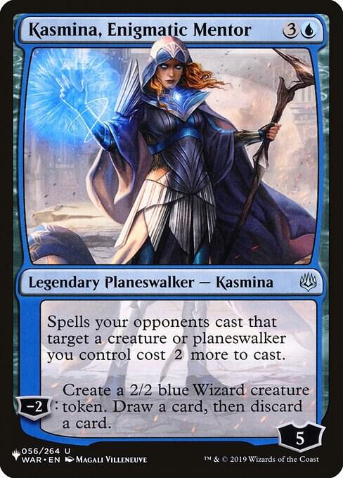 Kasmina, Enigmatic Mentor [The List Reprints] 056/264