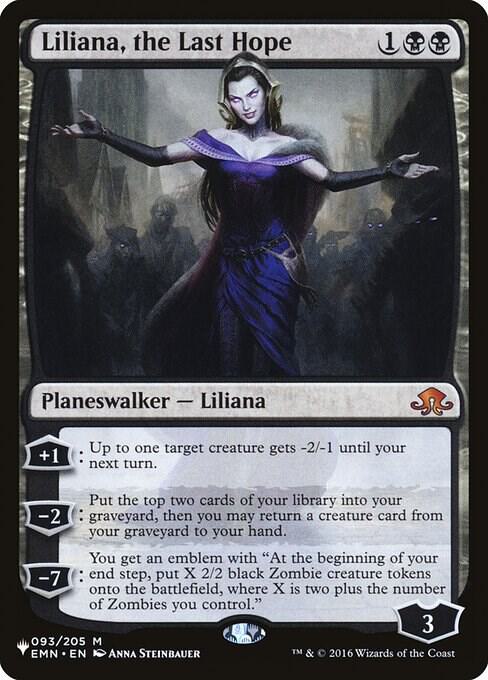 Liliana, the Last Hope [The List Reprints] 093/205