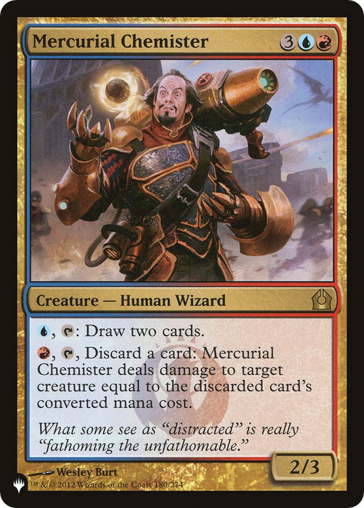 Mercurial Chemister [The List Reprints] 180/274