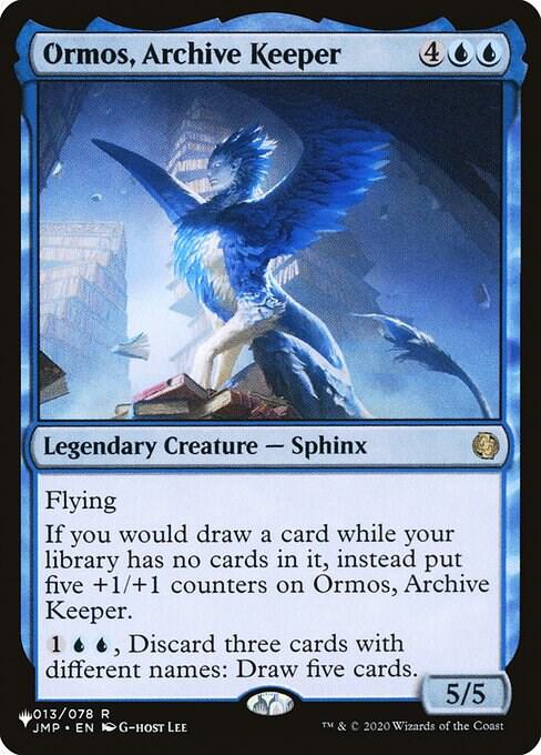 Ormos, Archive Keeper [The List Reprints] 013/078
