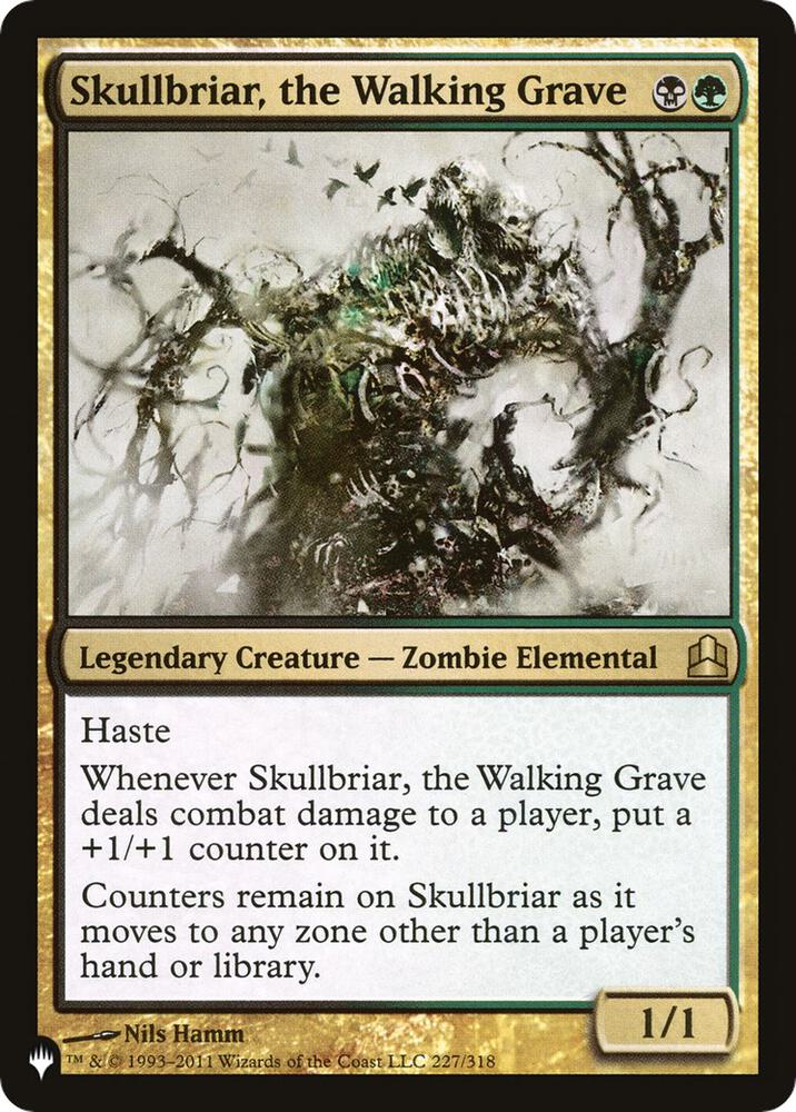 Skullbriar, the Walking Grave [The List Reprints] 227/318