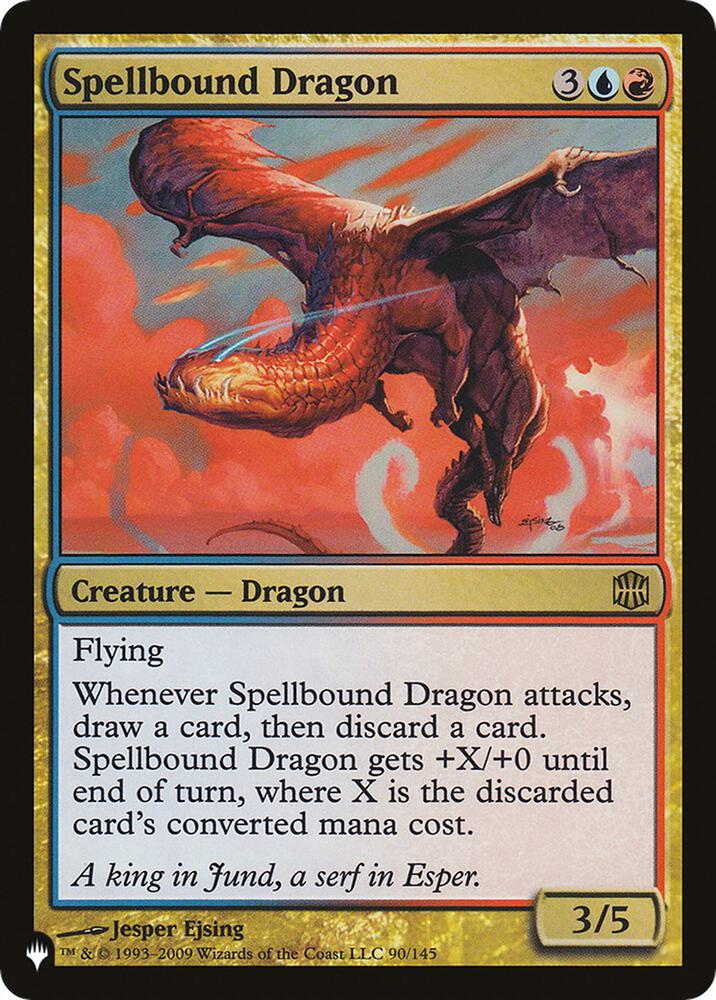 Spellbound Dragon [The List Reprints] 90/145