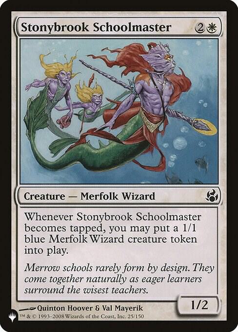 Stonybrook Schoolmaster [The List Reprints] 25/150