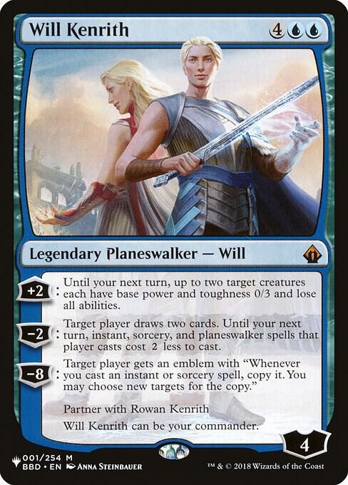 Will Kenrith [The List Reprints] 001/254
