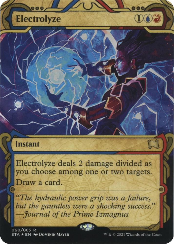 Electrolyze (Foil Etched) [Strixhaven: Mystical Archive] 60