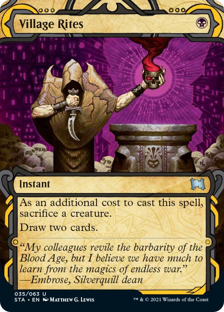 Village Rites [Strixhaven: Mystical Archive] 35