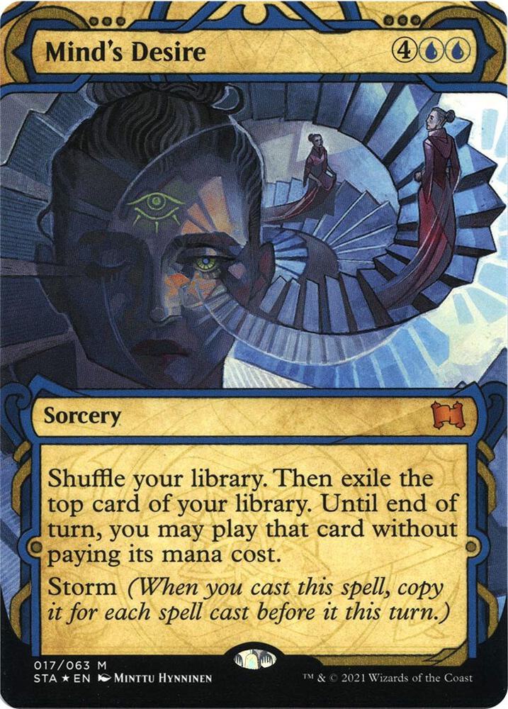 Mind's Desire (Foil Etched) [Strixhaven: Mystical Archive] 17