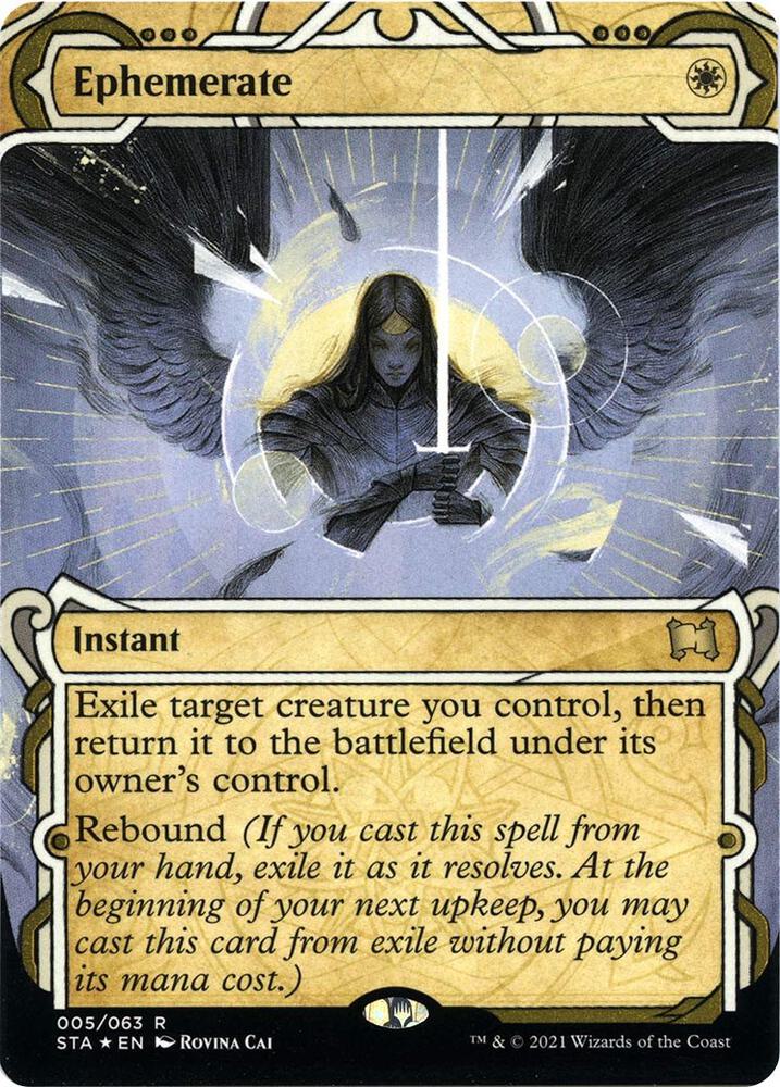 Ephemerate (Foil Etched) [Strixhaven: Mystical Archive] 5