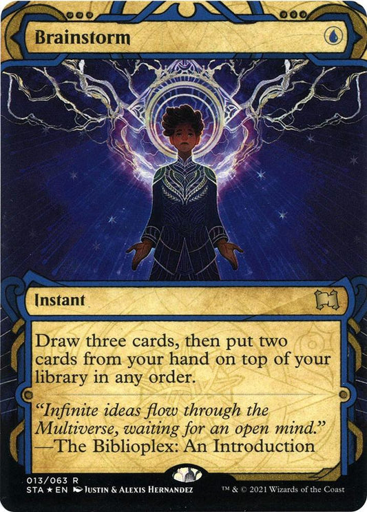 Brainstorm (Foil Etched) [Strixhaven: Mystical Archive] 13
